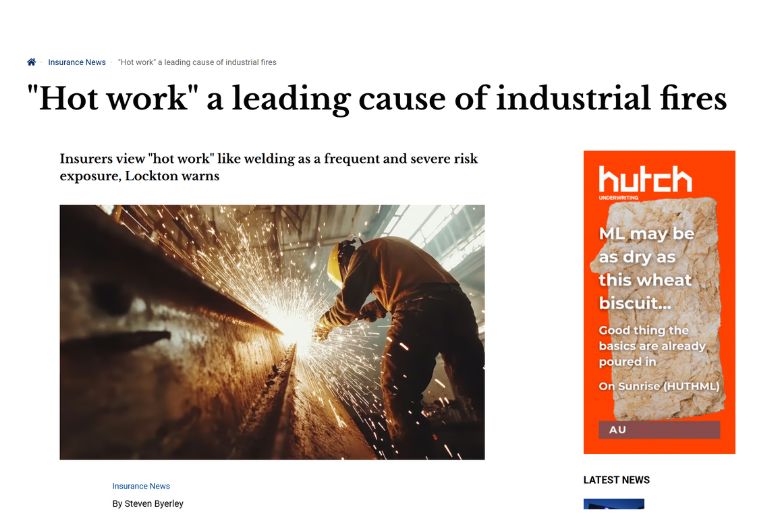 The Hidden Fire Risk of Welding in Australia — And Why More Facilities Are Moving Away From Hot Works