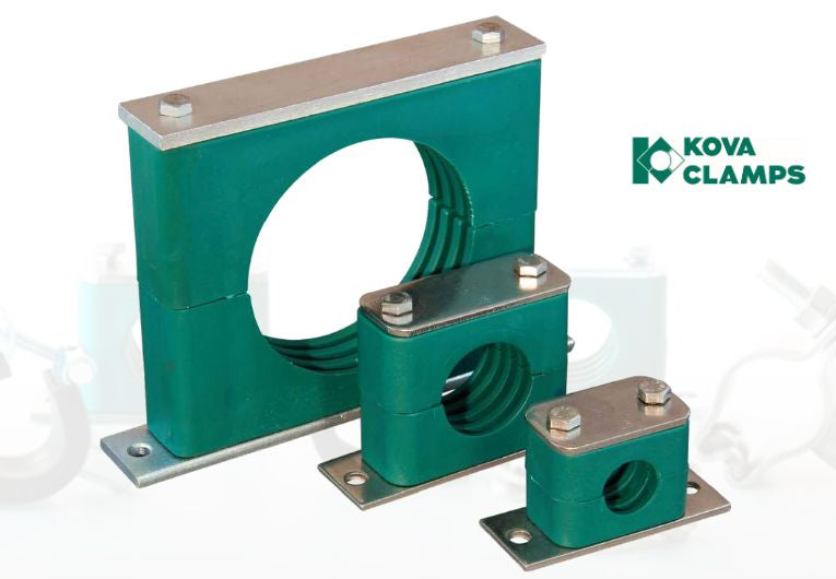 Kova Clamps: Industrial Pipe Clamps Built for Stability, Vibration Control and Long-Term Performance