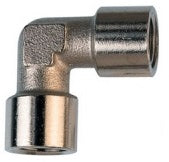 Nickel Plated Brass F&F Elbow