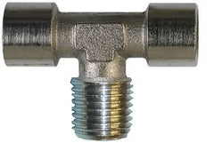 Nickel Plated Brass M&F Tee