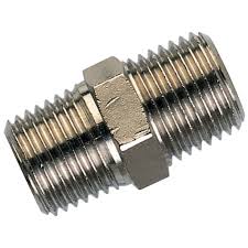 Nickel Plated Brass Hex Nipple