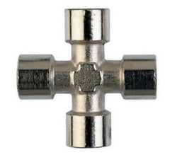 Nickel Plated Brass Cross