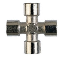 Nickel Plated Brass Cross