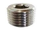 Nickel Plated Brass Plug