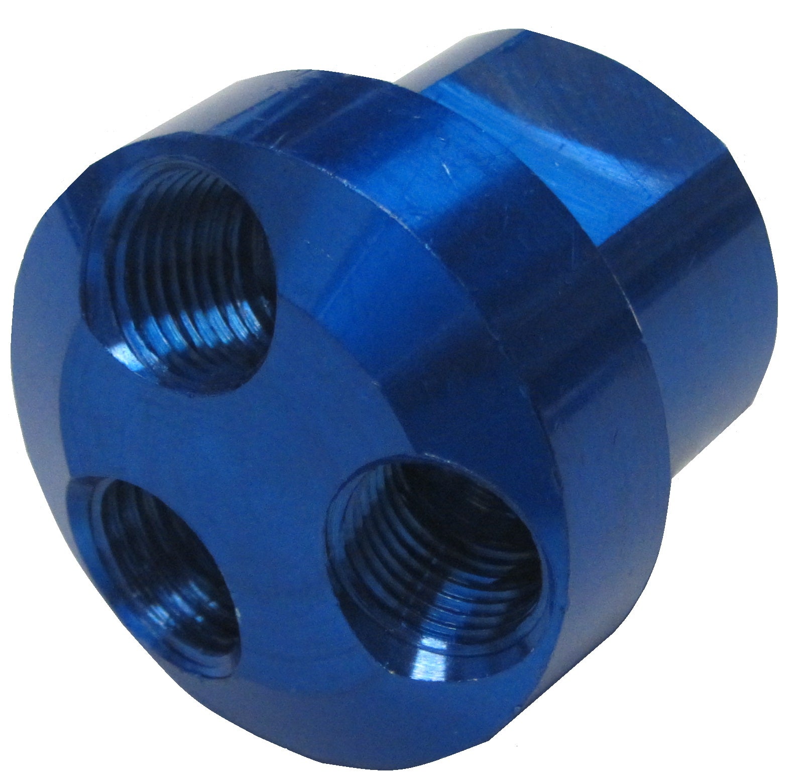 Aluminium triple outlet