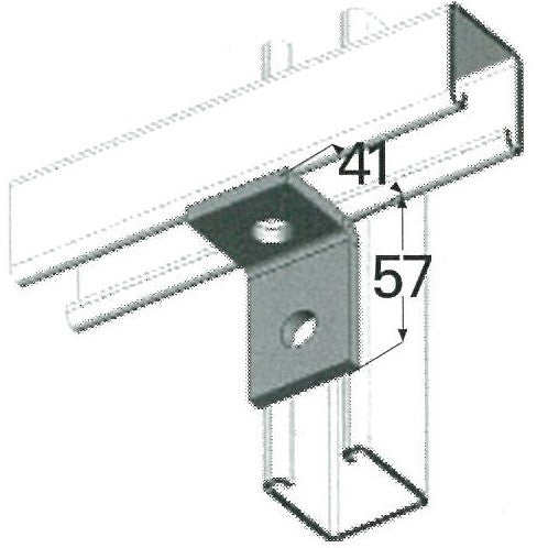 Angle bracket 41 x 57mm