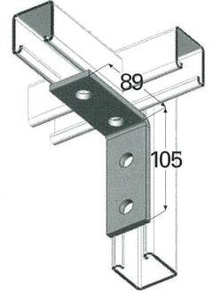 Angle bracket 4 hole