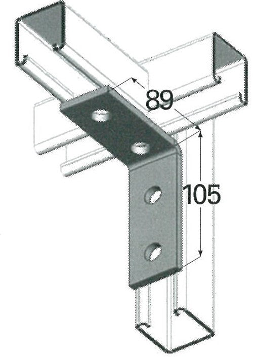Angle bracket 4 hole