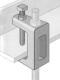 Heavy duty beam clamp