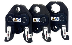 Press heads 15,22,28,35