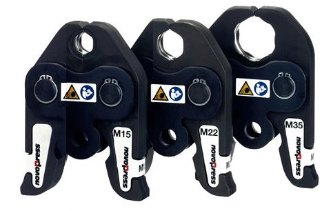 Press heads 15,22,28,35