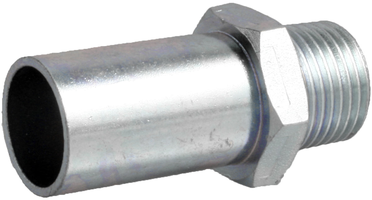 Threadless Spigot Carbon Steel Adaptor with Male Thread and Spigot End – Air Energy