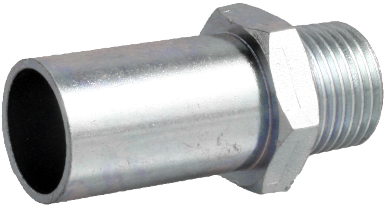 Adaptor with Male Thread and Spigot End