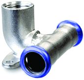 Off Centred Tee with Female Thread