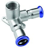 Lugged Elbow with Female Tap Outlet