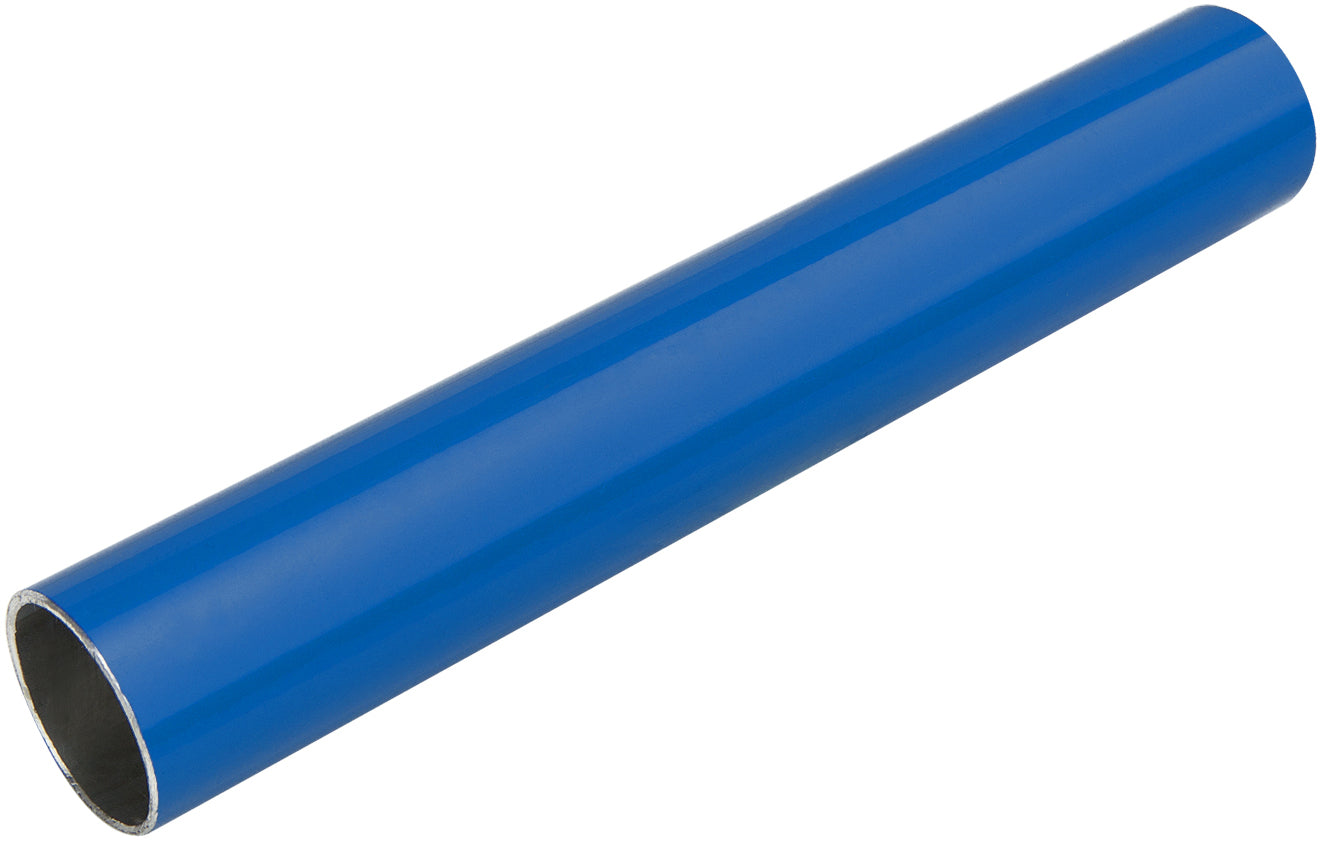 Blue tube on a white background