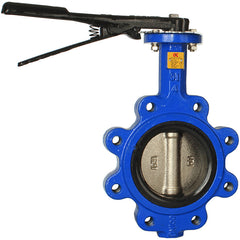 Lugged Butterfly Valve with stainless steel disc