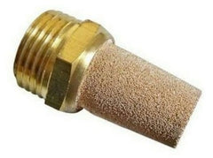 Brass silencer conical type