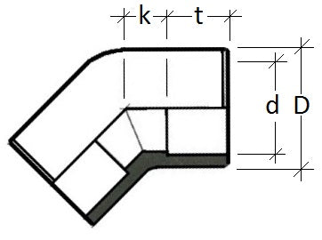 Technical drawing of a geometric shape with dimensions labeled