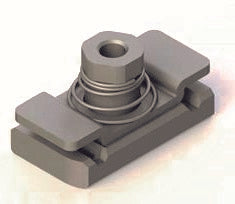 Galvanised or Zinc steel Strut nuts