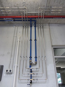 gas pipework